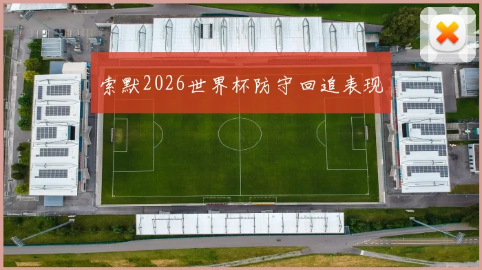 索默2026世界杯防守回追表现